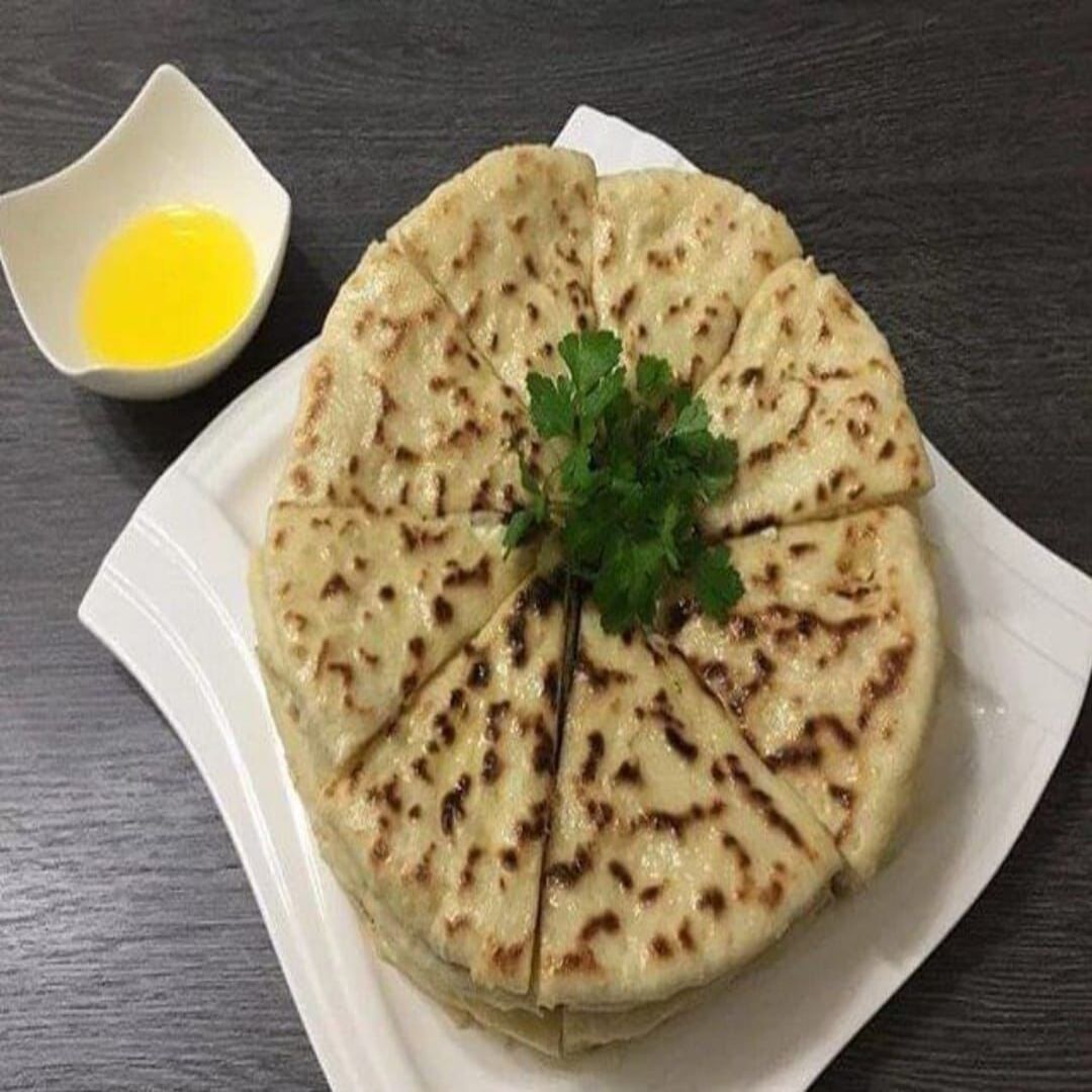 Caucasian stuffed flatbread