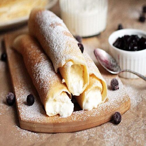 Pancakes with Cottage Cheese (2 pcs)